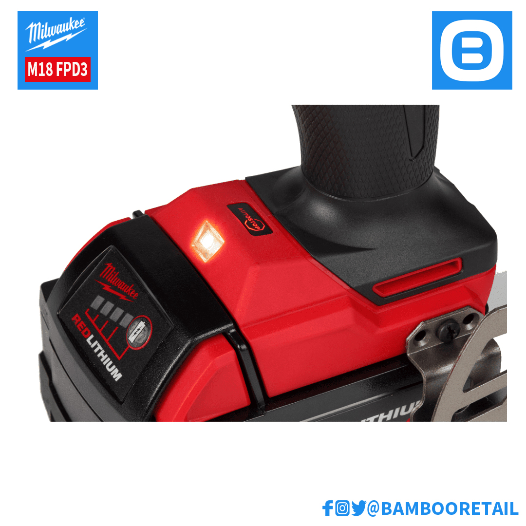 Milwaukee M18 FPD3, Máy khoan động lực, 18V, Màu đỏ đen