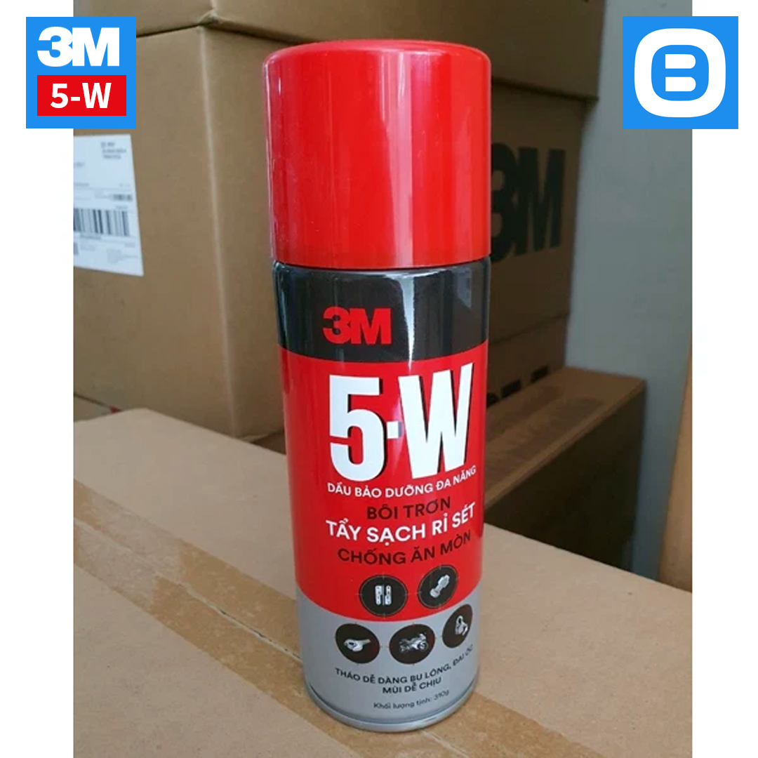 3M 5-W Way Penetrant, Chất chống tẩy sạch rỉ sét bôi trơn chống ăn mòn