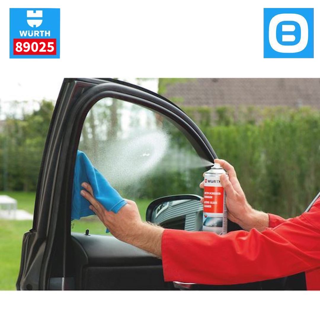 Wurth Active Glass Cleaner, Chất vệ sinh kính hoạt tính, 500ml, 089025