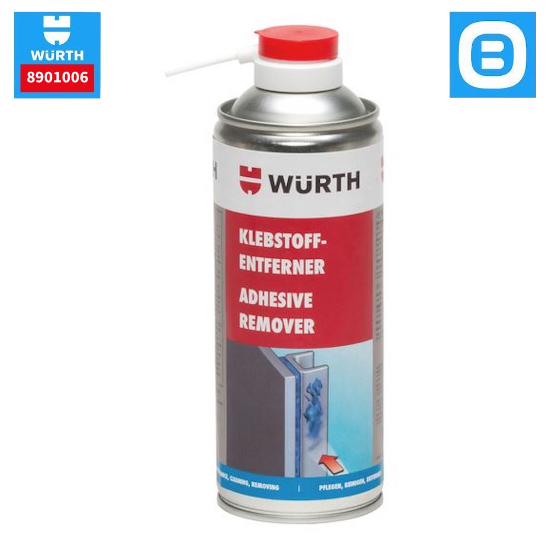 Wurth Adhesive Remover, Chất tẩy rửa keo, 400ml, 089010063