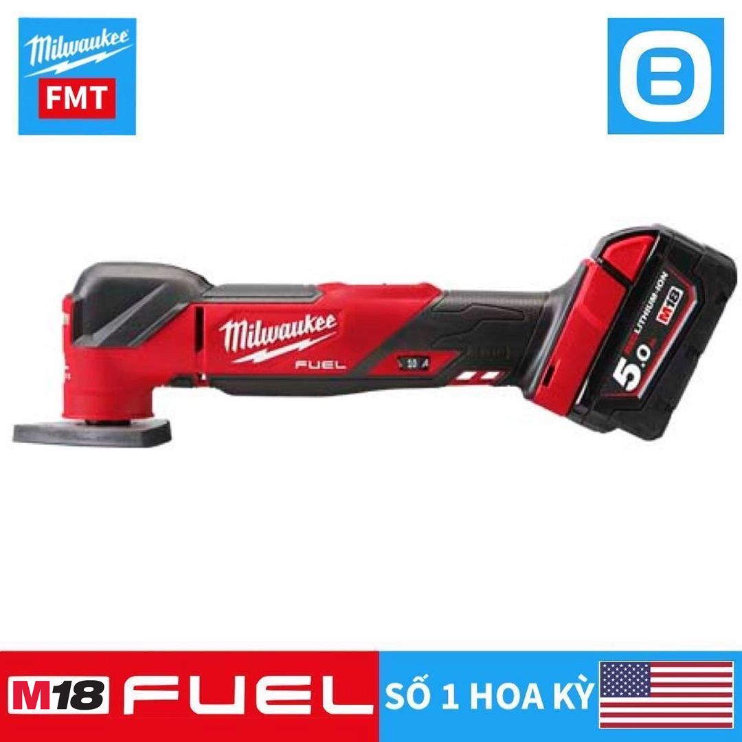 Milwaukee M18 FMT, Máy cắt đa năng, 18V, Màu đỏ đen, 18517009