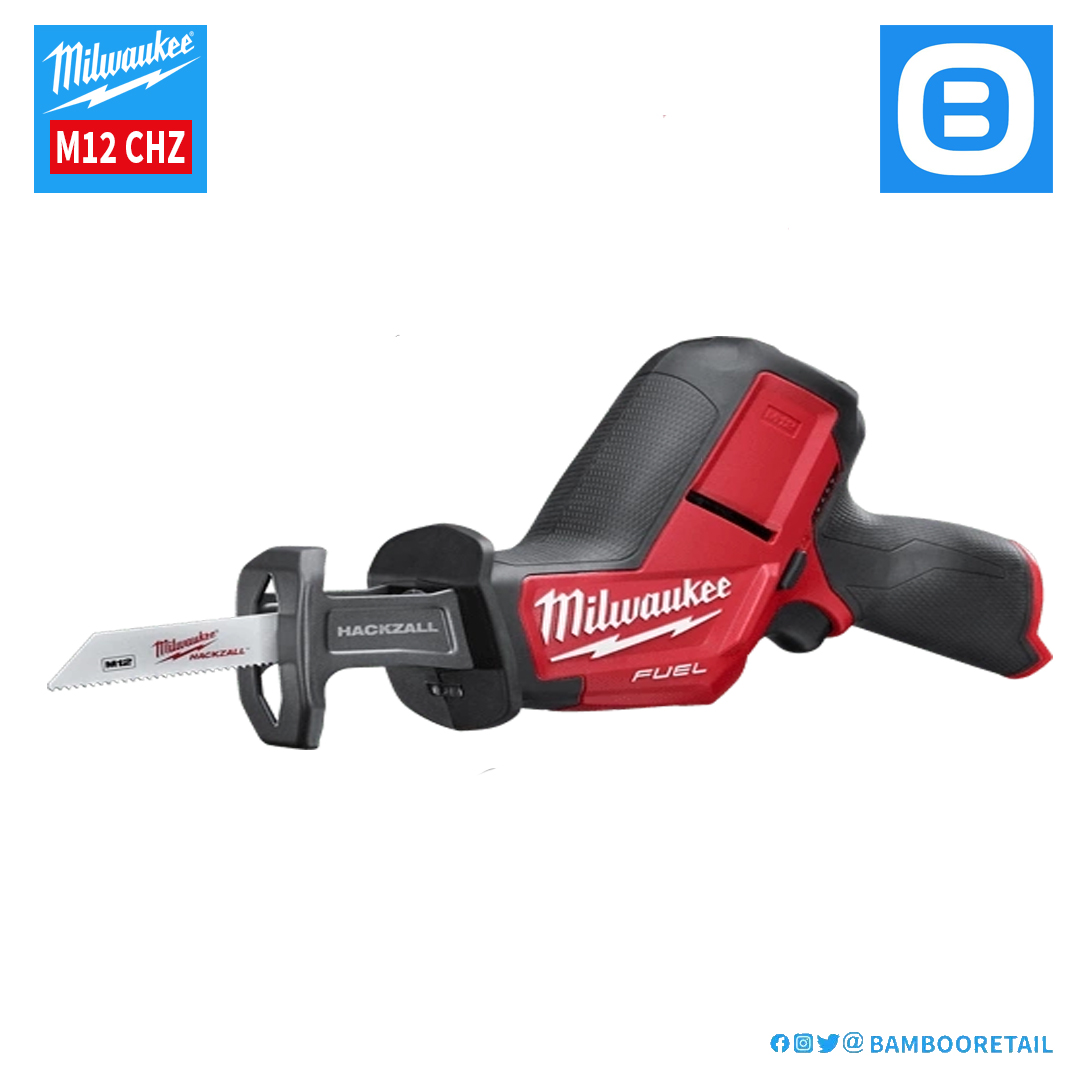 Milwaukee M12 CHZ, Máy cưa kiếm, 12V, Độ sọc 15,9 mm, Màu đỏ đen, 18099014