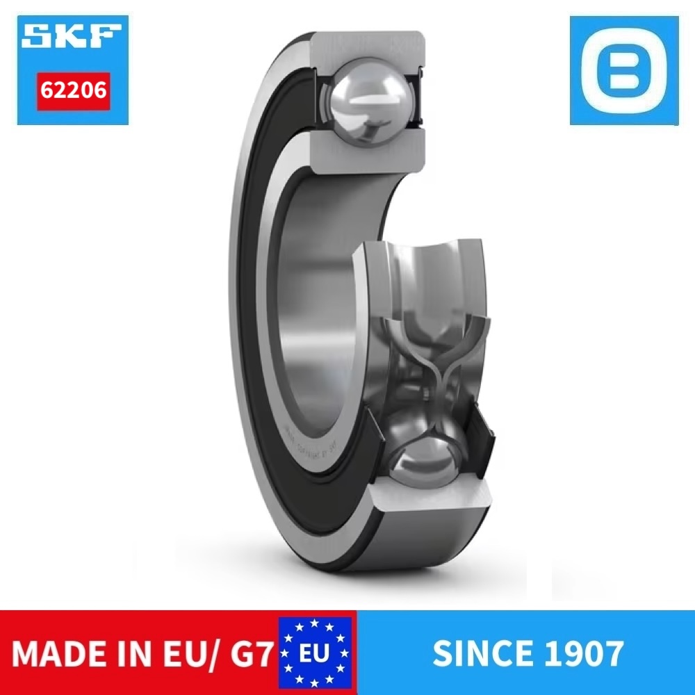 SKF 6216 2Z C3 2Z/C3 2RS1/C3 NR Deep groove ball bearing, Vòng bi cầu, d80xD140xB26 mm, Xuất sứ EU/G7