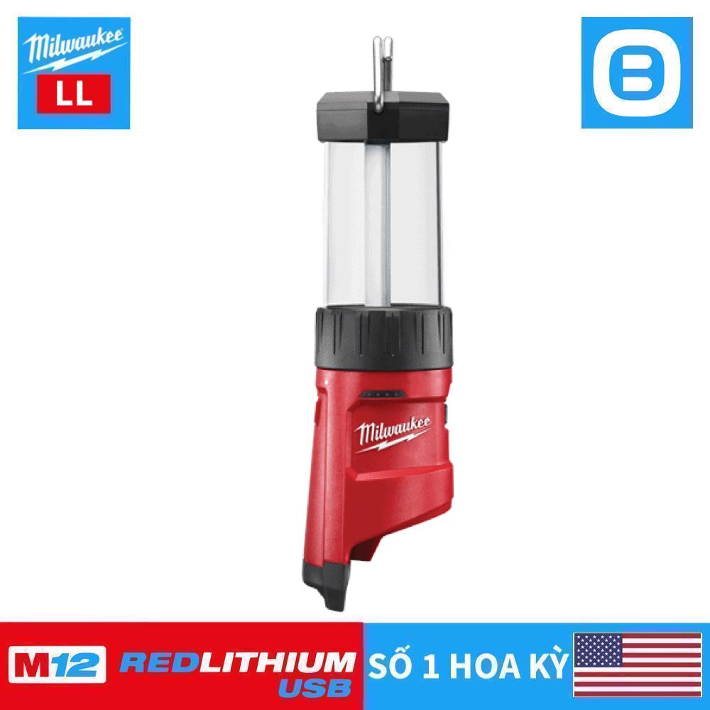 Milwaukee M12 LL, Đèn LED báo hiệu, 12V, Màu đỏ đen, 16047004