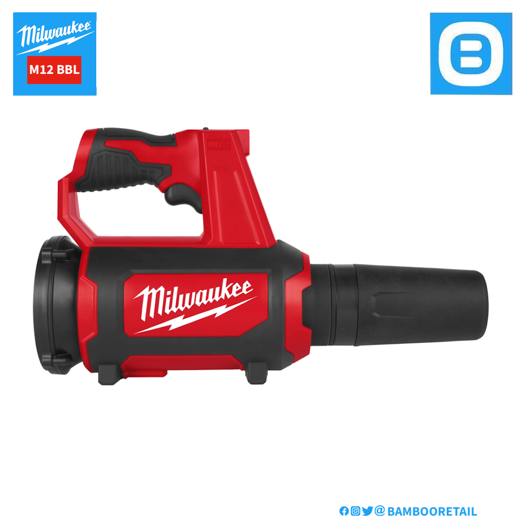Milwaukee M12 BBL, Máy thổi bụi 12V, Màu đỏ đen, 16142004