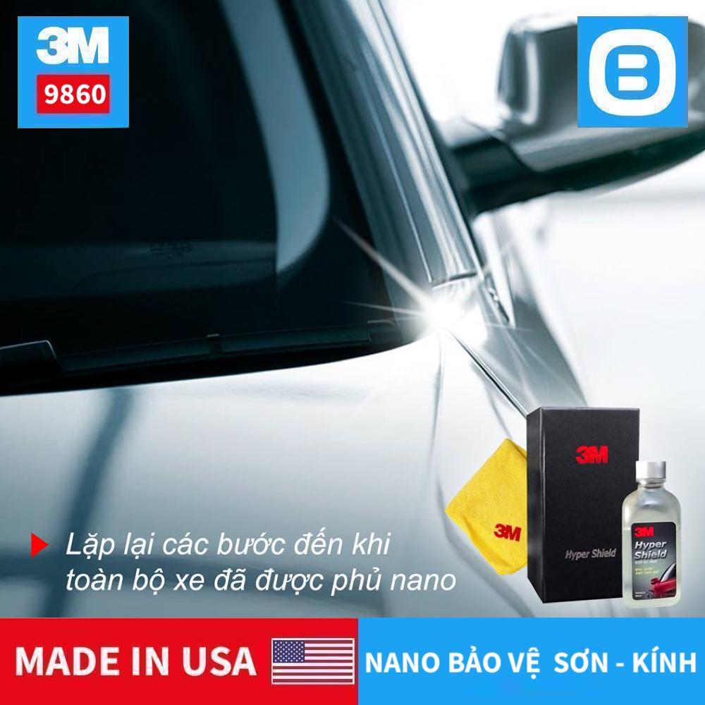 3M 9860, Dung dịch phủ Nano, 90ml