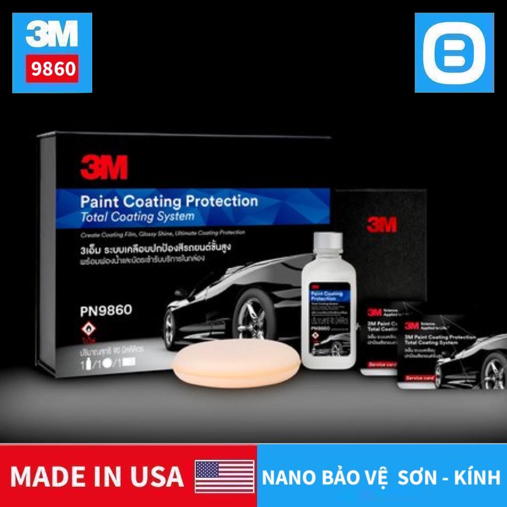 3M 9860, Dung dịch phủ Nano, 90ml