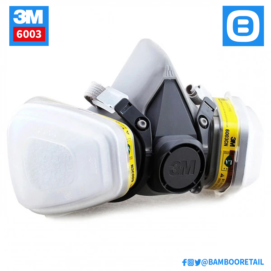 3M 6003, Phin lọc hổn hợp hơi hữu cơ hơi axit, Màu vàng, WX700900128