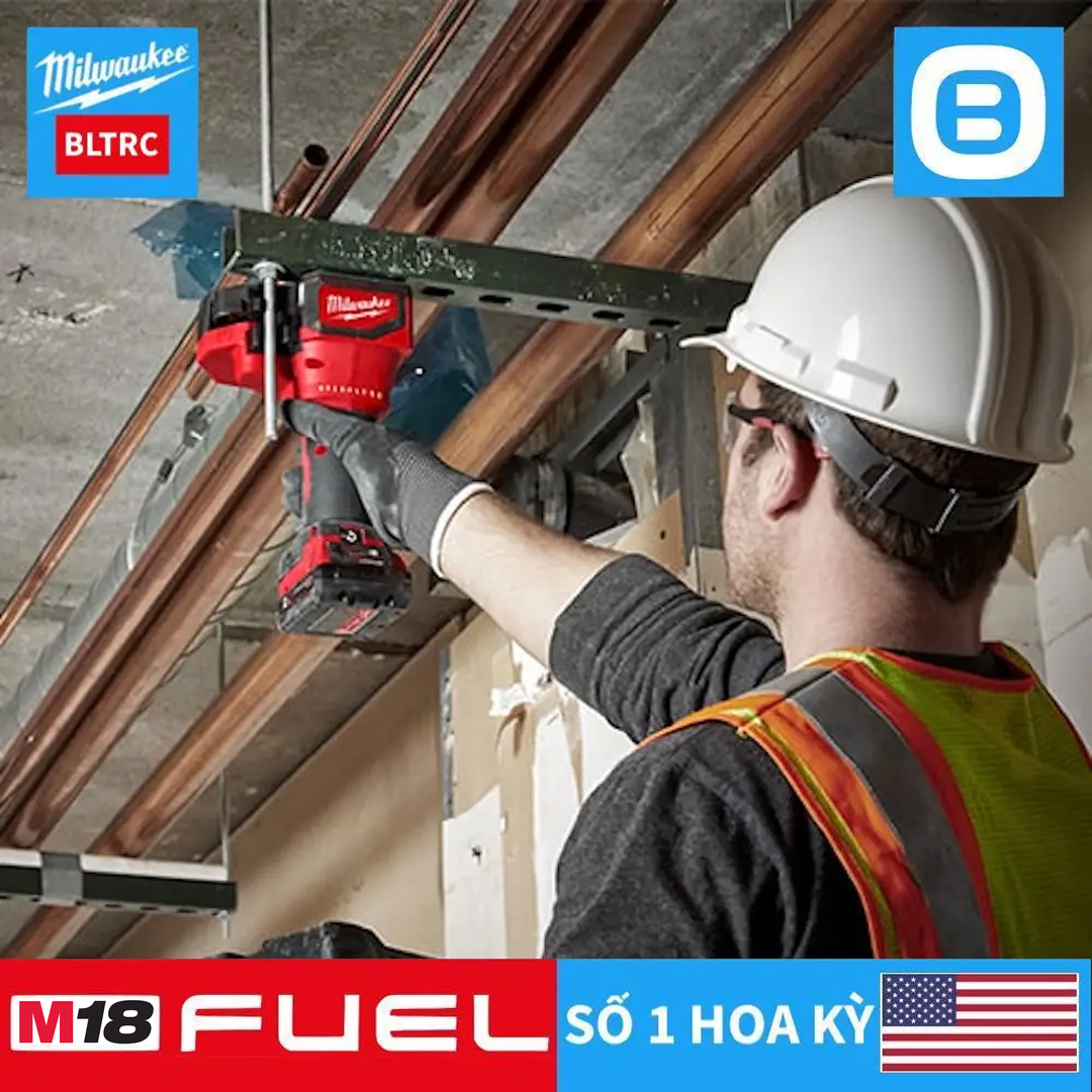 Milwaukee M18 BLTRC, Máy cắt thanh ren, 18V, Màu đỏ đen, 18326007