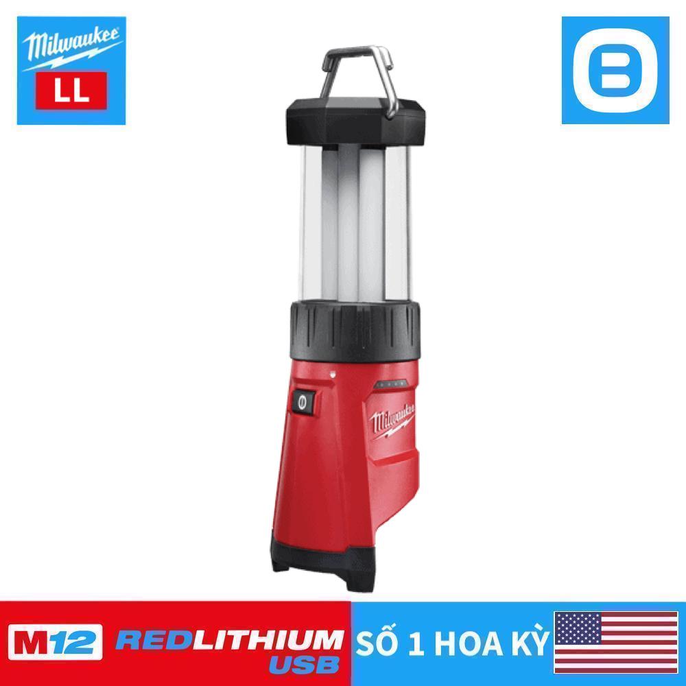 Milwaukee M12 LL, Đèn LED báo hiệu, 12V, Màu đỏ đen, 16047004