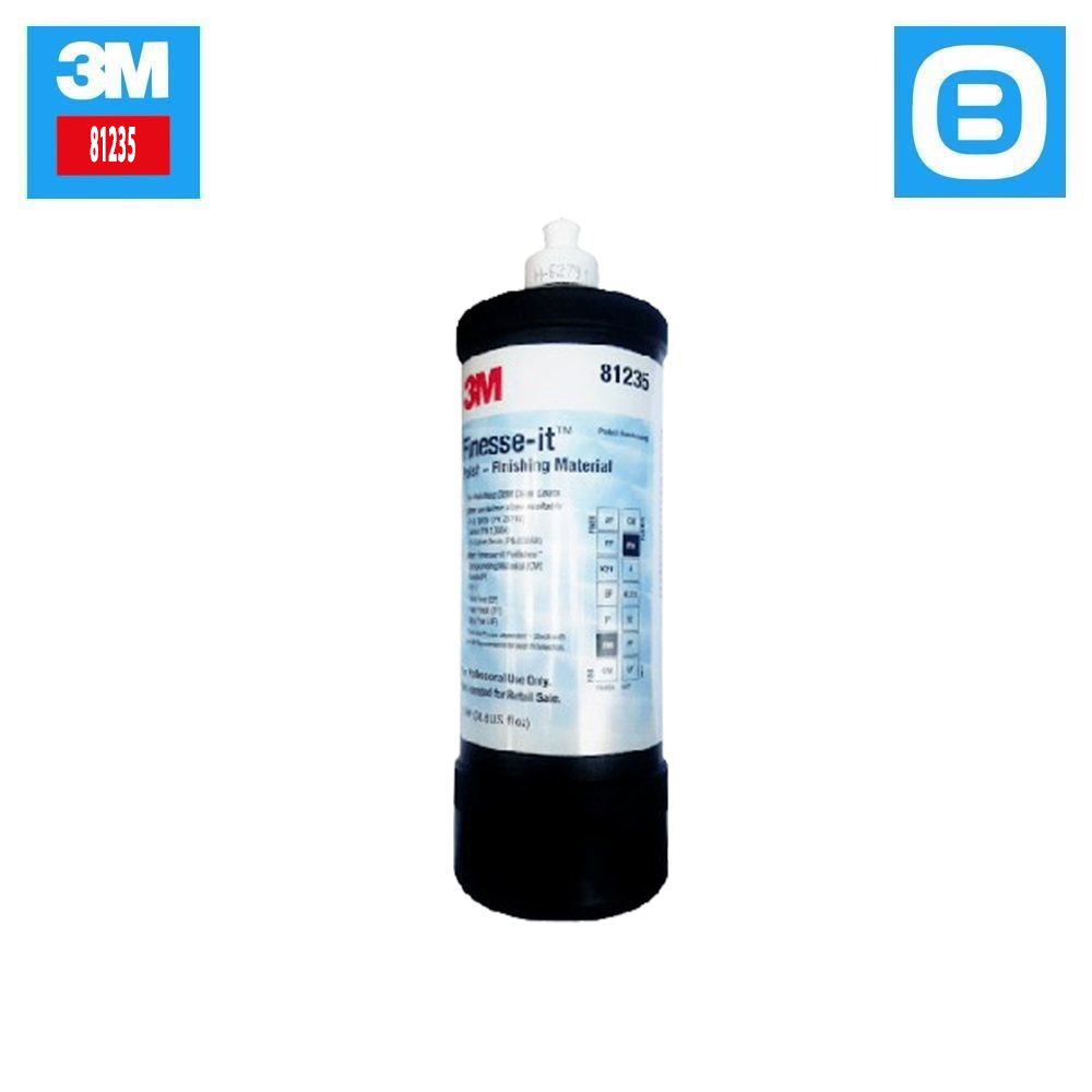 3M 81235 Polish Finishing Material, Chất Đánh Bóng Sơn & Nhựa, Composite, 1 lít