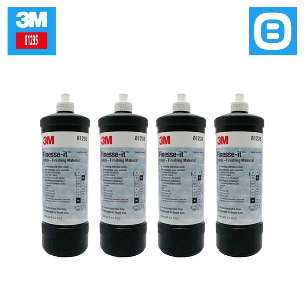 3M 81235 Polish Finishing Material, Chất Đánh Bóng Sơn & Nhựa, Composite, 1 lít
