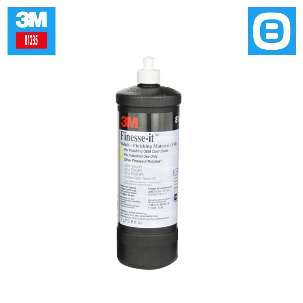 3M 81235 Polish Finishing Material, Chất Đánh Bóng Sơn & Nhựa, Composite, 1 lít