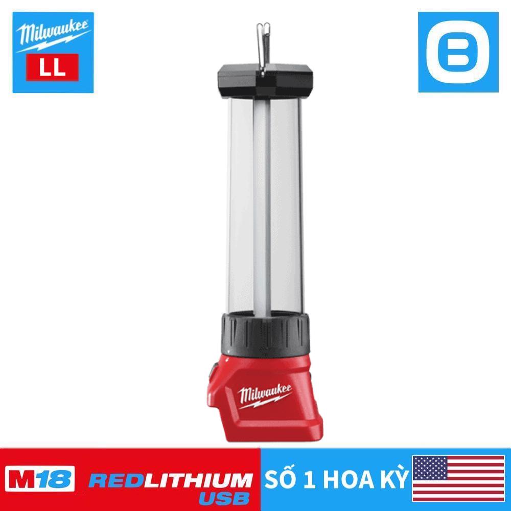 Milwaukee M18 LL, Đèn LED báo hiệu, 18V, Màu đỏ đen, 16048004