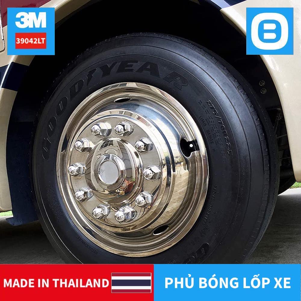 3M 39042LT Tire Dressing, Chai xịt bảo dưỡng và phủ bóng lốp xe, 400ml