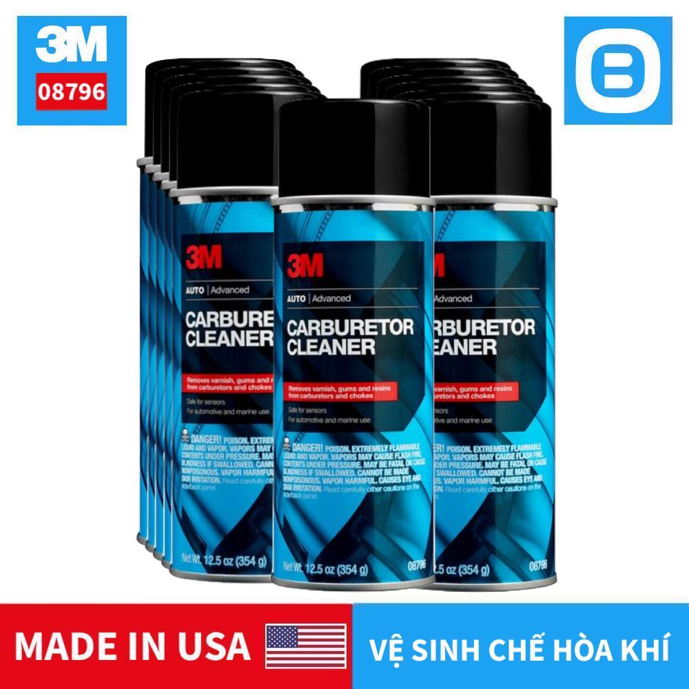 3M 08796 Carburetor Cleaner, Chai xịt vệ sinh chế hòa khí, 354gr