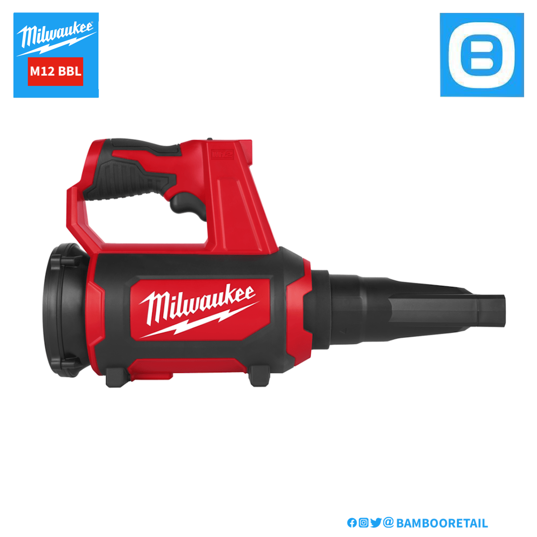 Milwaukee M12 BBL, Máy thổi bụi 12V, Màu đỏ đen, 16142004