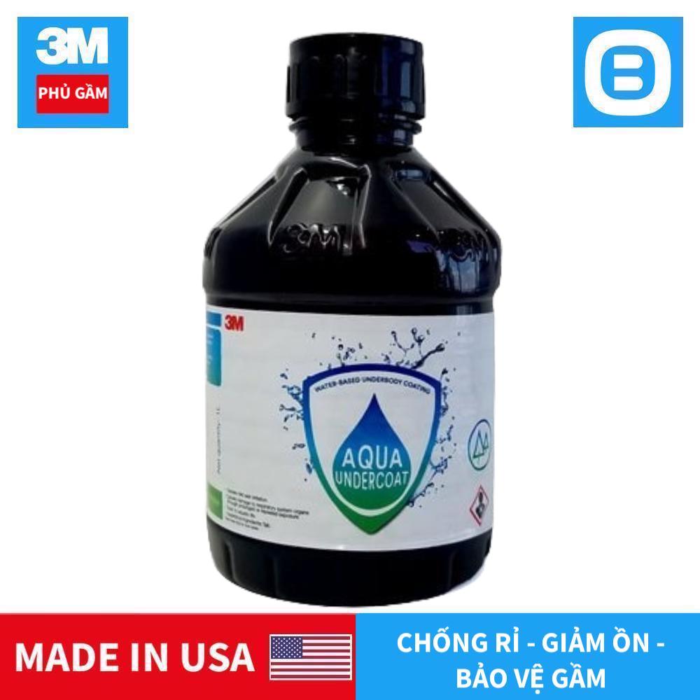 3M Aqua Underseal, Dung dịch phủ gầm gốc nước, 946ml