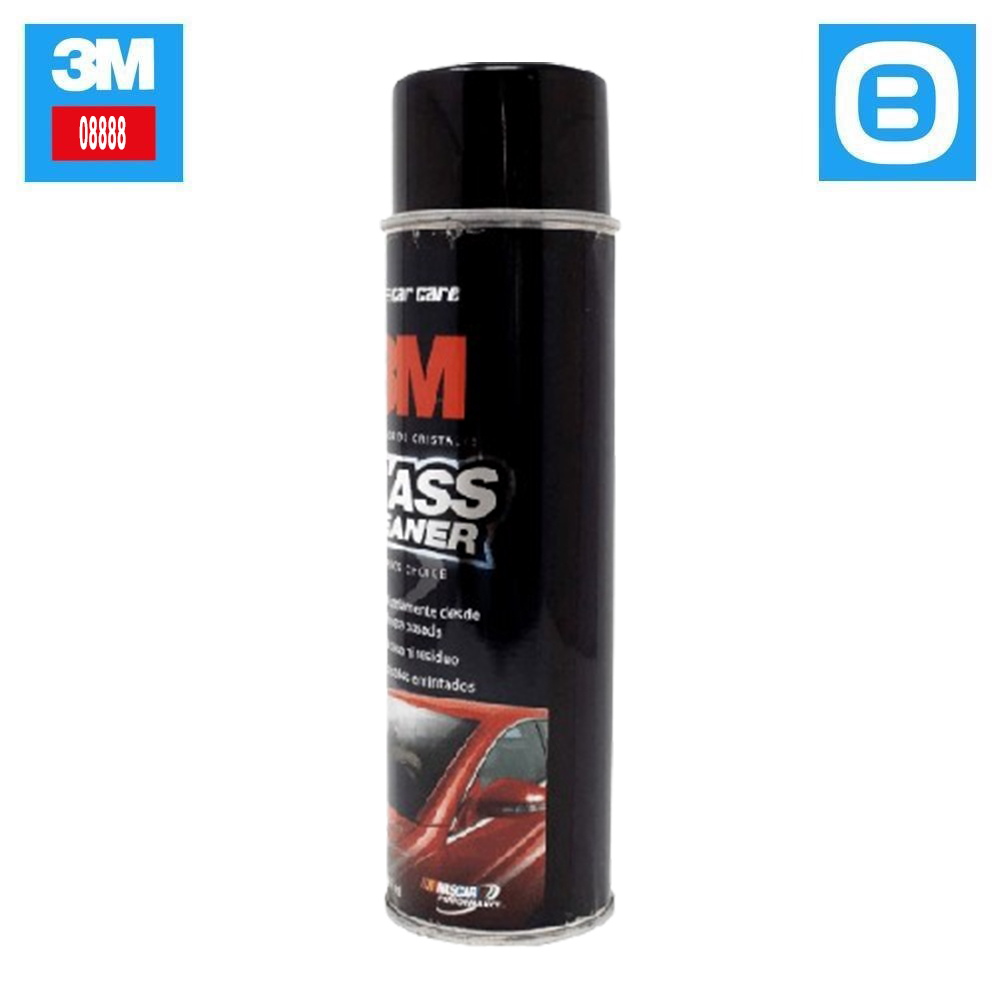 3M 08888 Glass Cleaner, Nước rửa kính và vệ sinh kính xe hơi, 538g