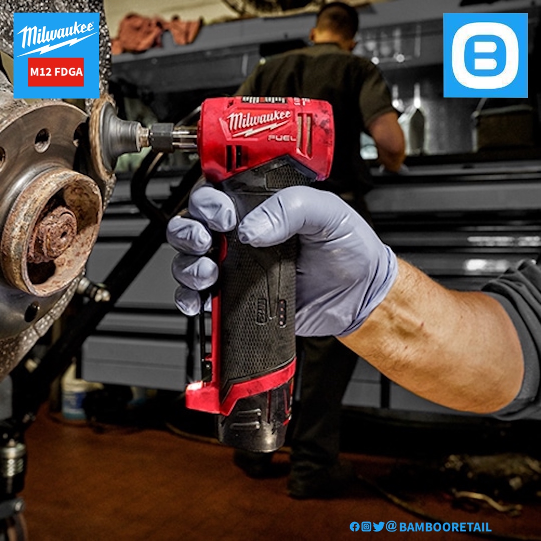 Milwaukee M12 FDGA, Máy mài khuôn góc, 12V, Màu đỏ đen, 18394009