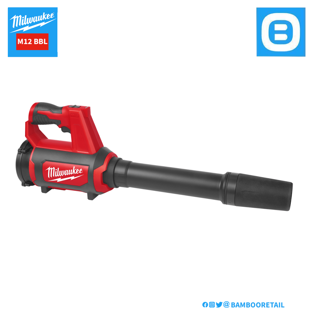 Milwaukee M12 BBL, Máy thổi bụi 12V, Màu đỏ đen, 16142004