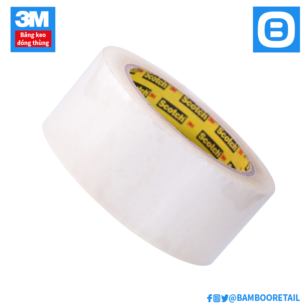 3M Scotch, Băng keo đóng thùng, Trong suốt