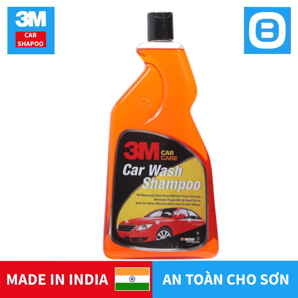 3M Combo bóng sơn, 1 Xà bông rửa xe 1lít, 1 Khăn 50400VL chống xước, 1 Bóng sơn 39034 473ml, Bóng sạch như mới