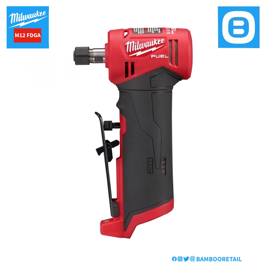 Milwaukee M12 FDGA, Máy mài khuôn góc, 12V, Màu đỏ đen, 18394009
