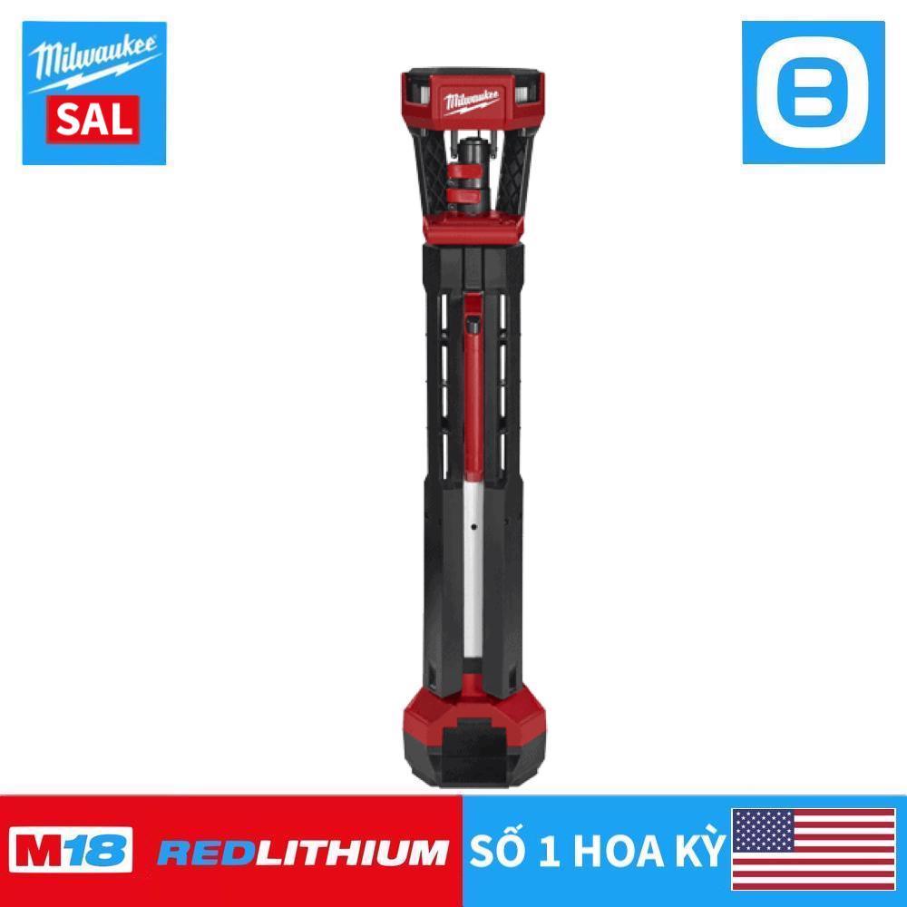 Milwaukee M18 SAL, Đèn LED đứng, 18V, IP54, Màu đỏ đen, 16055009