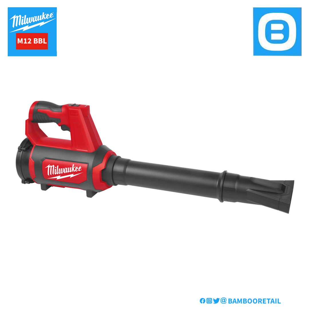 Milwaukee M12 BBL, Máy thổi bụi 12V, Màu đỏ đen, 16142004