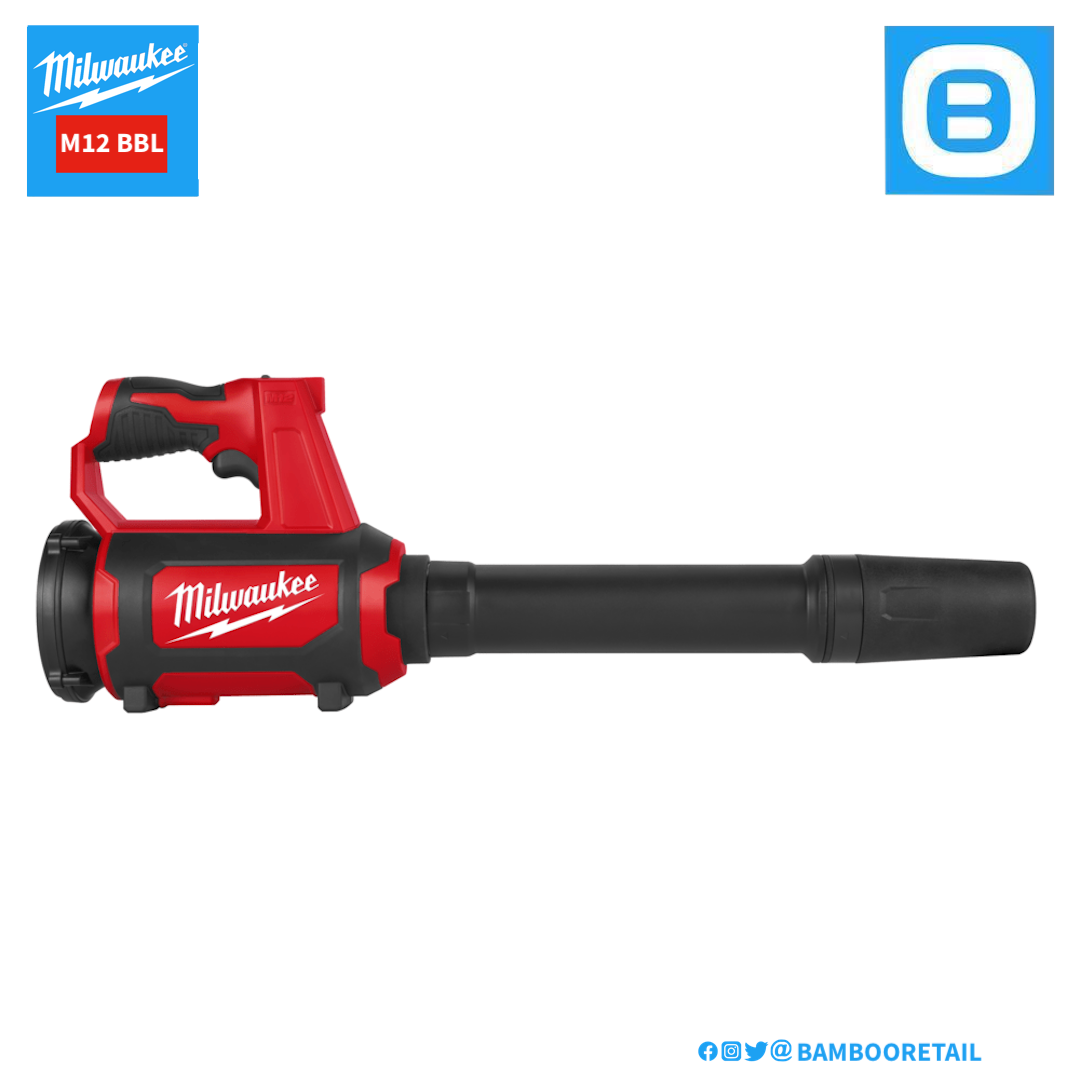 Milwaukee M12 BBL, Máy thổi bụi 12V, Màu đỏ đen, 16142004