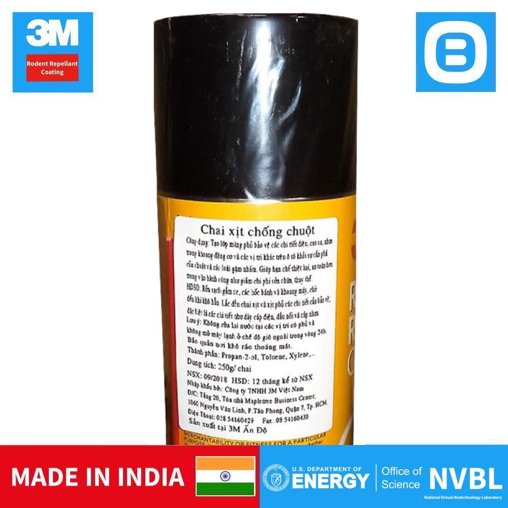 3M 89797 Rodent Repellant Coating, Chai xịt phủ chống chuột cắn, 250gr