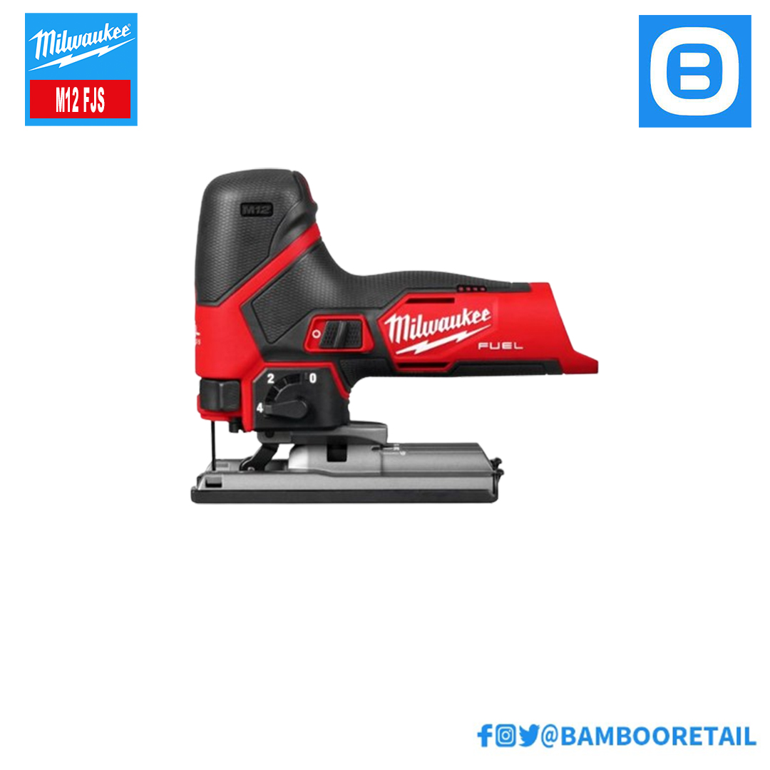 Milwaukee M12 FJS, Máy cưa sọc, 12V, Độ sọc 22.2 (mm), Màu đỏ đen