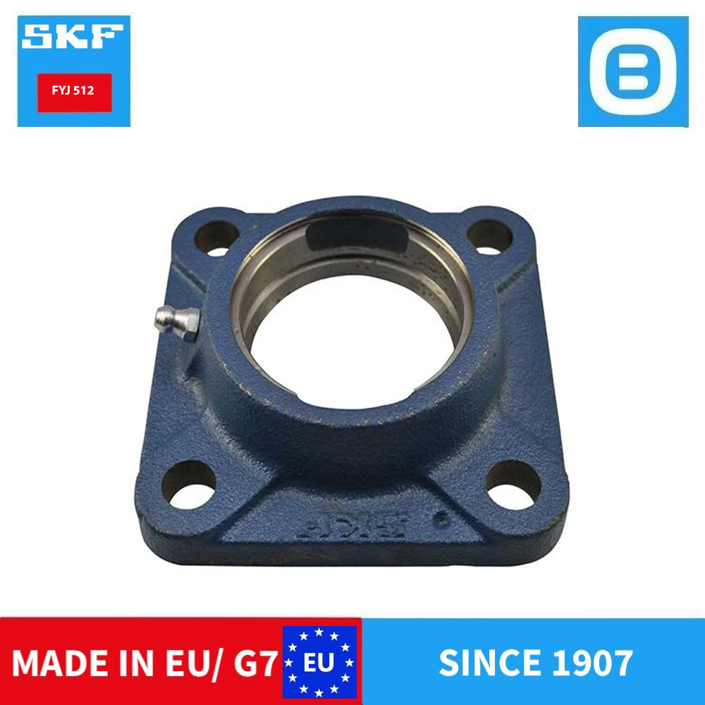 SKF FYJ 512 Square flanged housing for insert bearings, cast iron, JIS, Gối đỡ, Da110xDb1140xDb2140 mm, Xuất sứ EU/G7