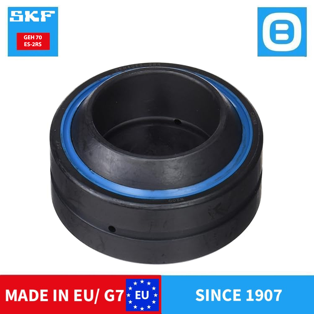 SKF GEH 75 ES-2RS Radial spherical plain bearing, Vòng bi mắt trâu, d70xD120xB70mm, Xuất sứ EU/G7