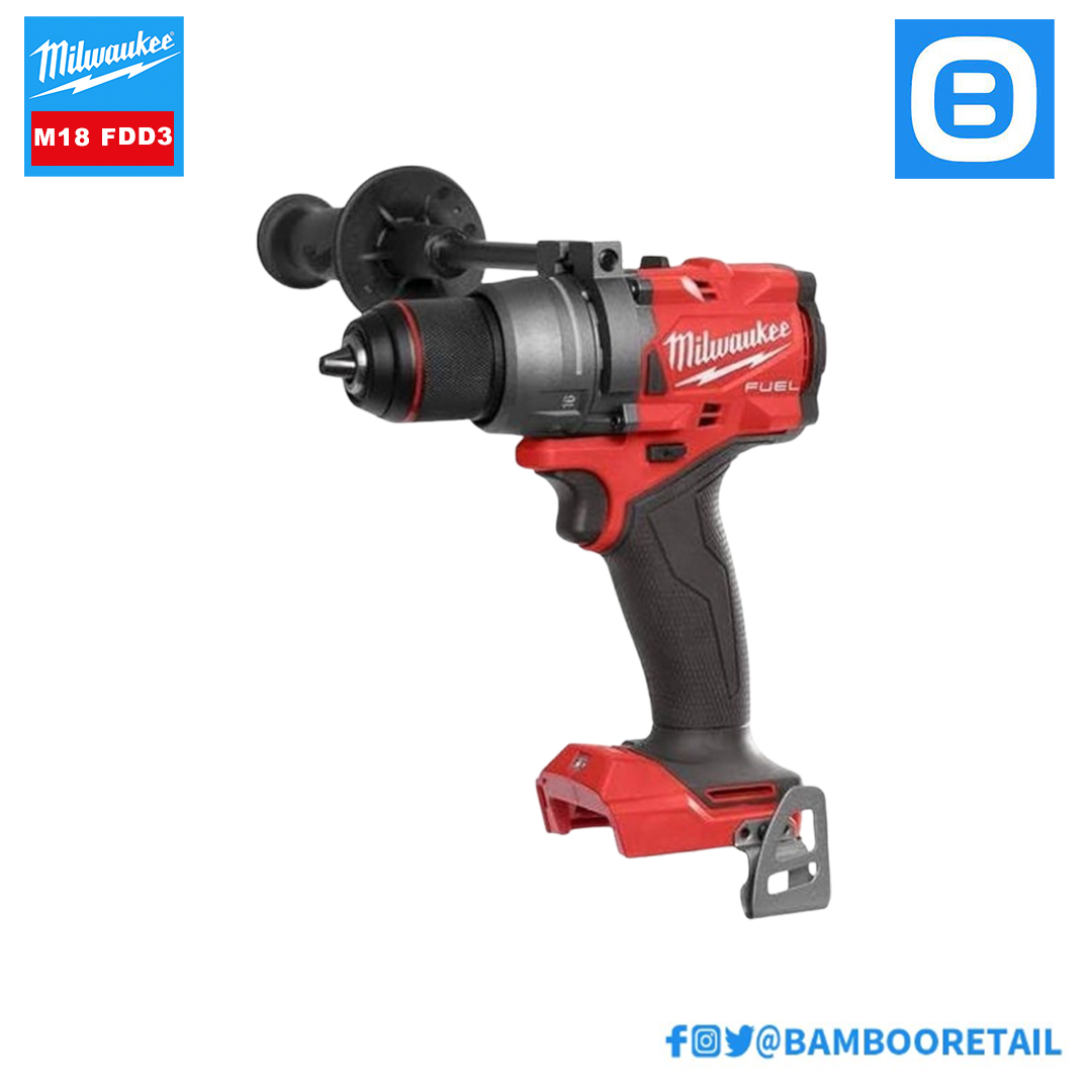 Milwaukee M18 FDD3, Máy khoan vặn vít, Khả năng kẹp 13mm, Màu đỏ đen