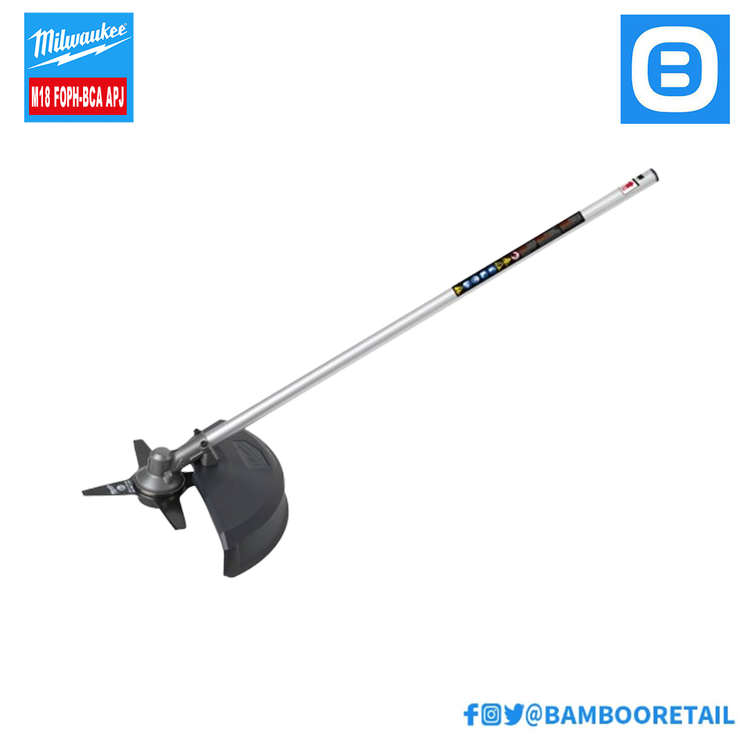 Milwaukee M18 FOPH-BCA APJ, Phụ kiện cắt bụi rậm, 18V, Tốc độ không tải 0-4,900/ 6,200 (v/p), Màu đen trắng