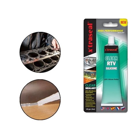 X'traseal Clear RTV, Silicone keo chịu nhiệt, 85gr