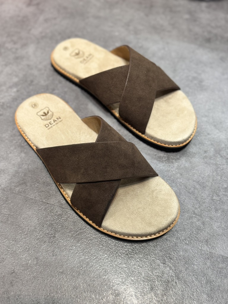 Dép Quai Chéo Nâu Tây - Foxy Dean