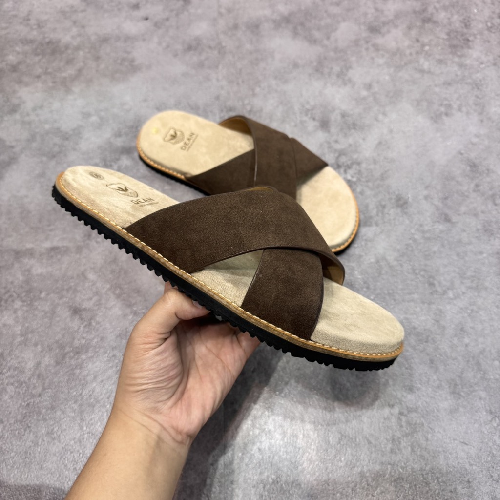 Dép Quai Chéo Nâu Tây - Foxy Dean