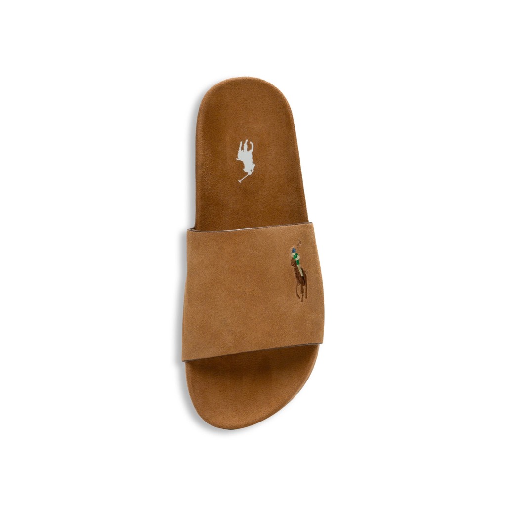The Iconic Pony Suede Slides