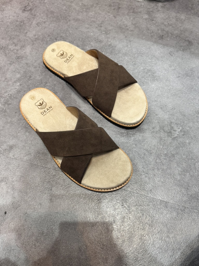 Dép Quai Chéo Nâu Tây - Foxy Dean