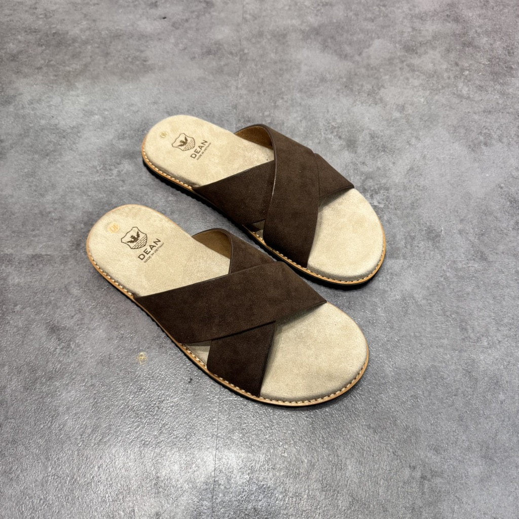 Dép Quai Chéo Nâu Tây - Foxy Dean