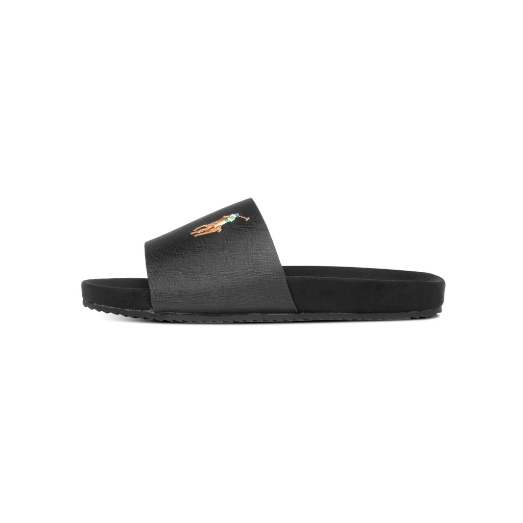 The Iconic Pony Suede Slides