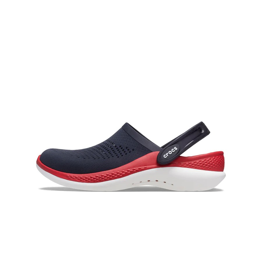 Clog LR - Navy/ Pepper Xanh Đen Đỏ bóp eo