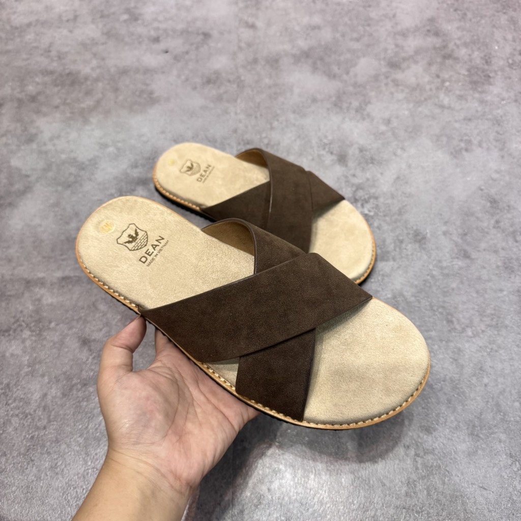 Dép Quai Chéo Nâu Tây - Foxy Dean