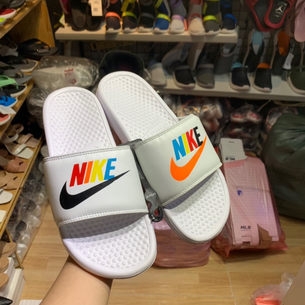 Nike Full Trắng - Chữ 7 màu
