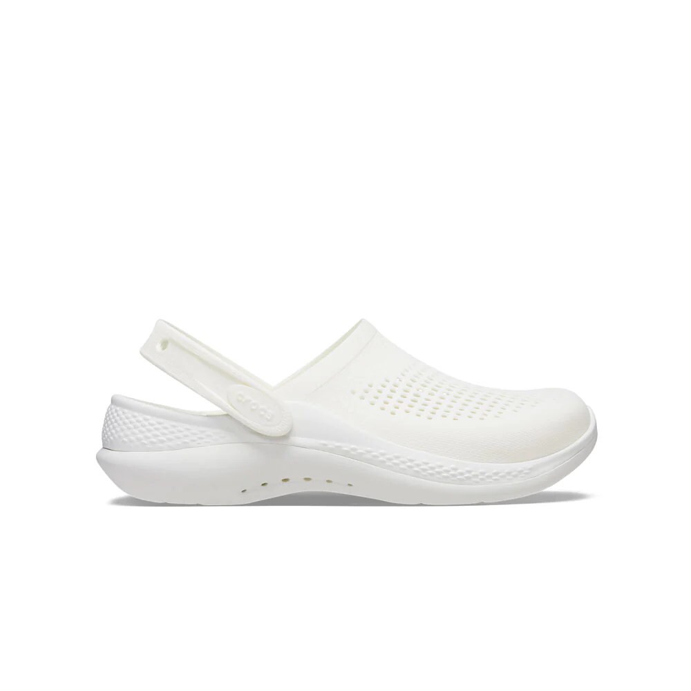Clog LR- Alomst White Full Trắng Bóp Eo