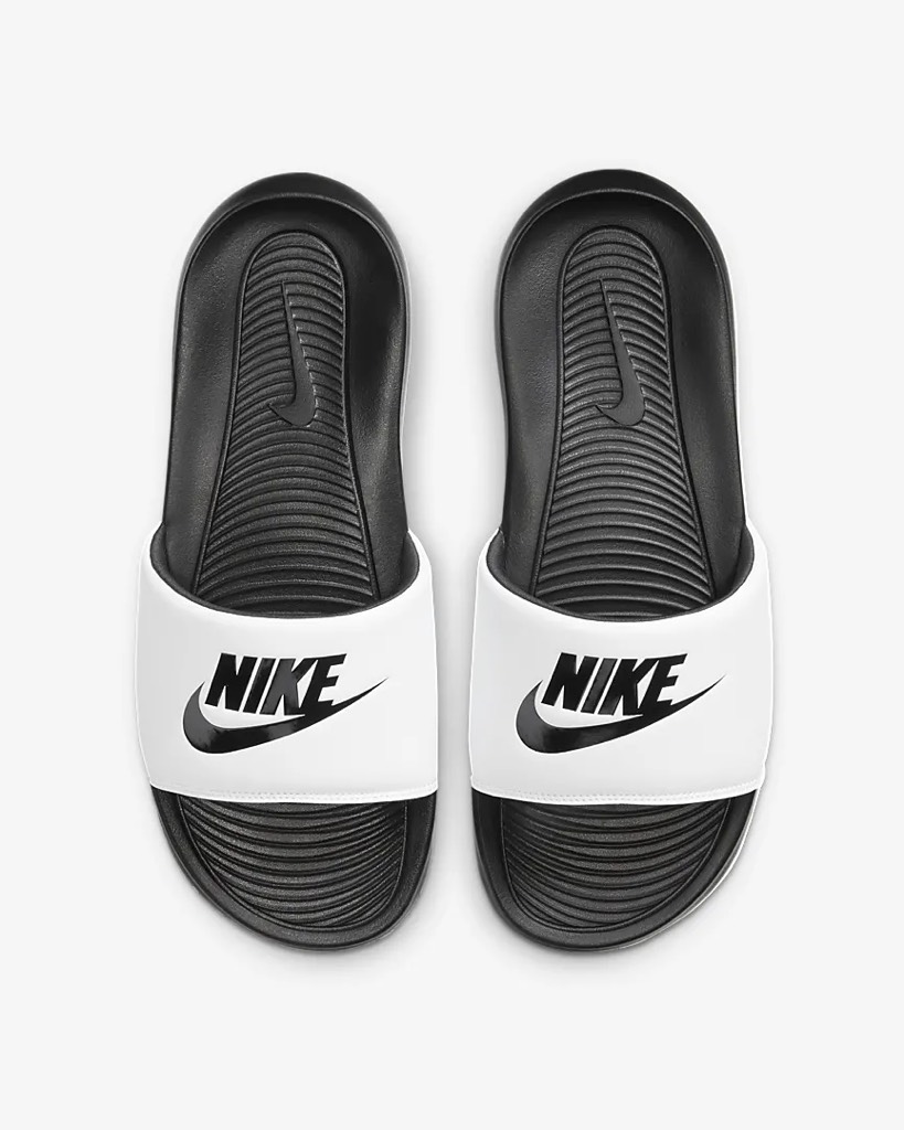 Nike Victori One - Đế Đen /Quai Trắng /Chữ Đen