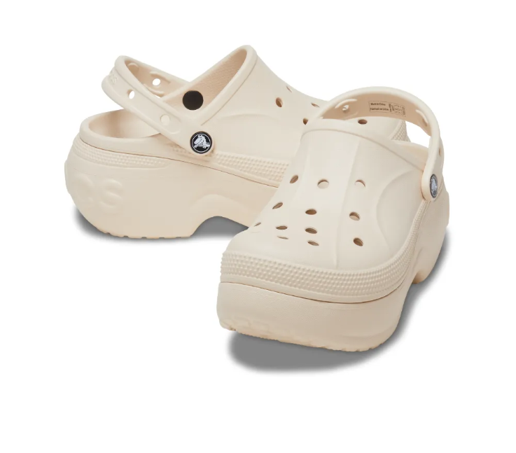 Clog Crocs Uniex - BELLA - Winer White - Kem Nhạt